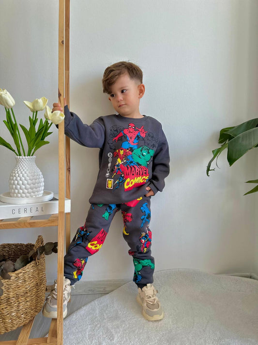Colorful Kids’ Character Outfit Set – Cozy & Fun Design